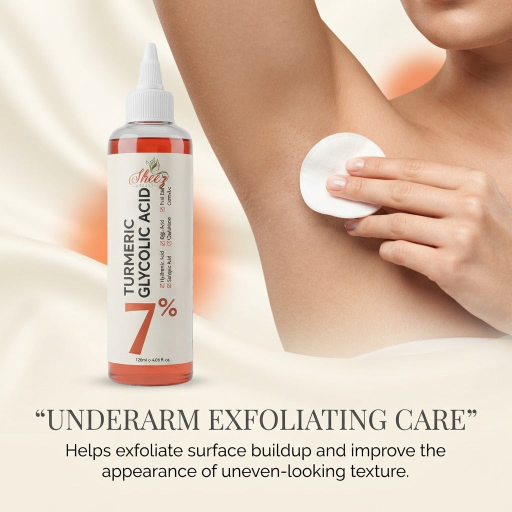 Turmeric & Glycolic Acid 7%Solution – Exfoliating & Radiance Toner