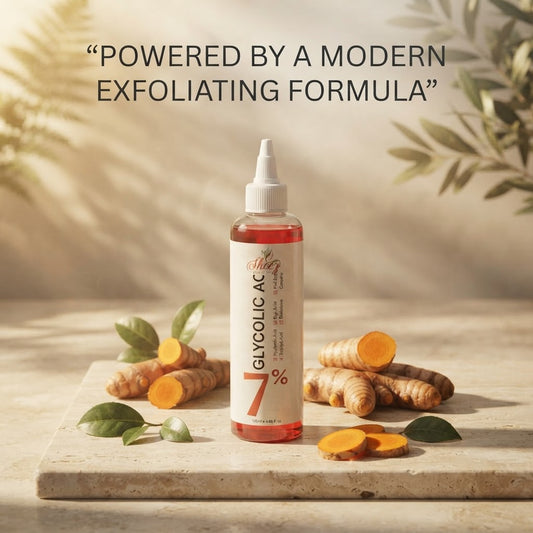 Turmeric & Glycolic Acid 7%Solution – Exfoliating & Radiance Toner
