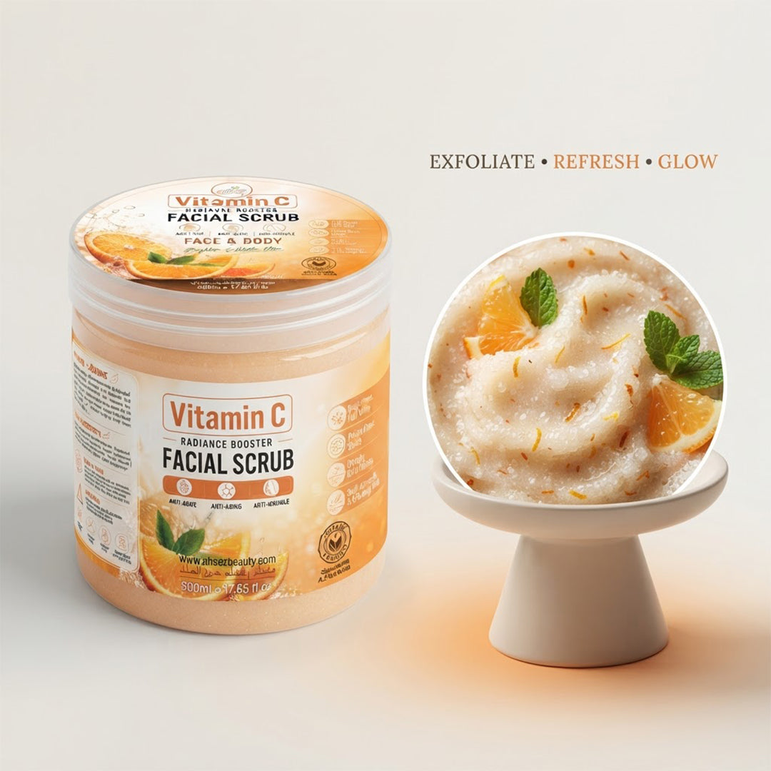 Vitamin C Radiance Booster Facial Sugar Scrub 500ml
