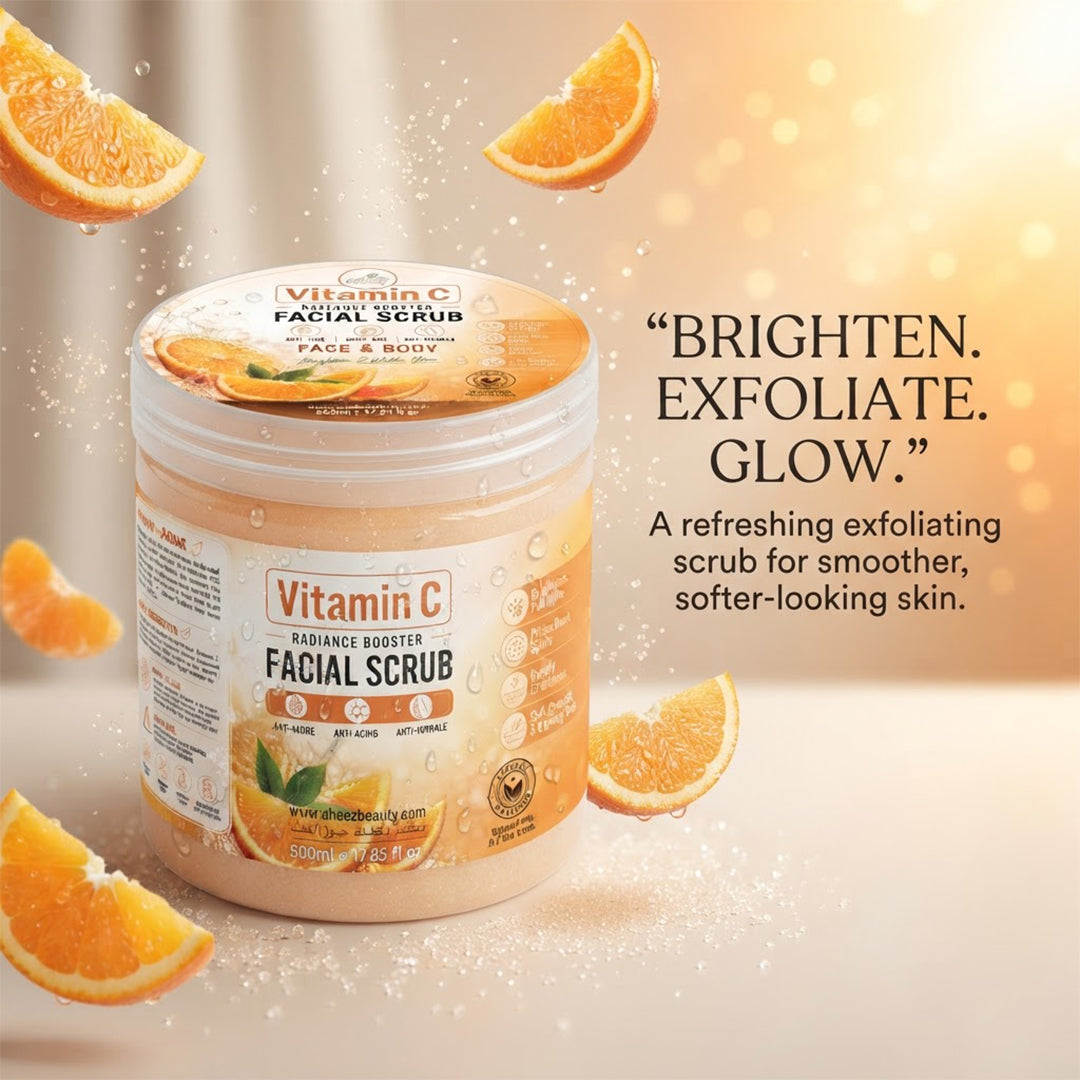 Vitamin C Radiance Booster Facial Sugar Scrub 500ml