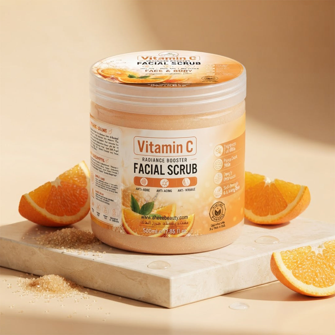 Vitamin C Radiance Booster Facial Sugar Scrub 500ml